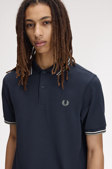 POLO HOMME TWIN TIPPED MARINE 72C MARINE 72C