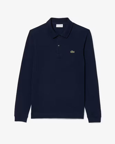 POLO HOMME RIBBED COLLAR MARINE MARINE