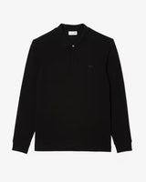 POLO HOMME RIBBED COLLAR NOIR NOIR