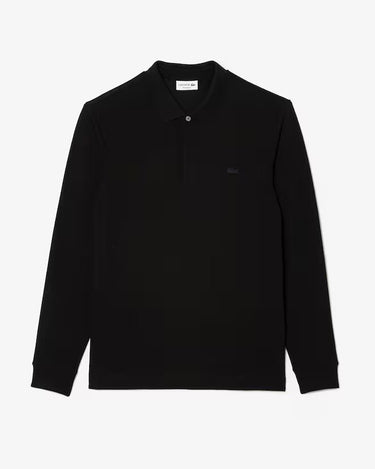 POLO HOMME RIBBED COLLAR NOIR NOIR