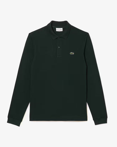 POLO HOMME RIBBED COLLAR VERT VERT