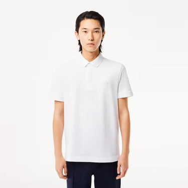 POLO HOMME SMART PARIS STRETCH BLANC BLANC