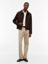 POLO HOMME LS WAFFLE REG IVOIRE IVOIRE