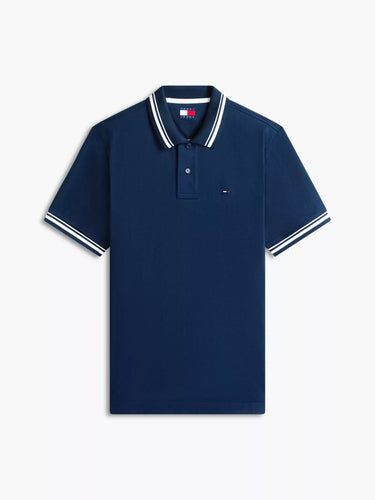 POLO HOMME REG TIPPED MARINE MARINE