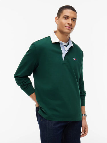 POLO HOMME RLX ESS BADGE RU VERT VERT