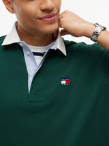 POLO HOMME RLX ESS BADGE RU VERT VERT