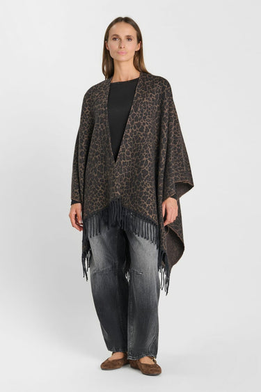 PONCHO FEMME AMBER BARK BARK