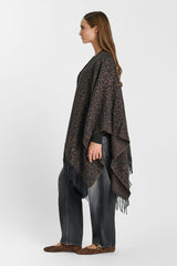 PONCHO FEMME AMBER BARK BARK
