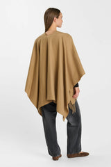PONCHO FEMME ETER CAMEL CAMEL