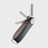 PORTE-CLE LEATHER GRIS GRIS