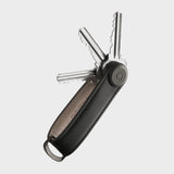 PORTE-CLE LEATHER NOIR NOIR