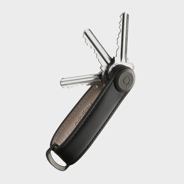 PORTE-CLE LEATHER NOIR NOIR