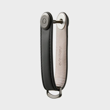 PORTE-CLE LEATHER NOIR NOIR