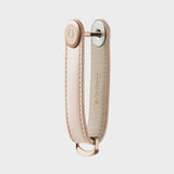 PORTE-CLE LEATHER ROSE ROSE