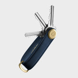PORTE-CLE SAFFIANO MARINE MARINE