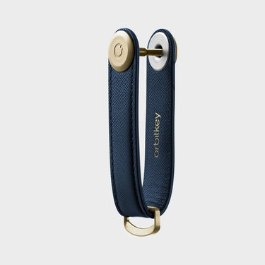 PORTE-CLE SAFFIANO MARINE MARINE
