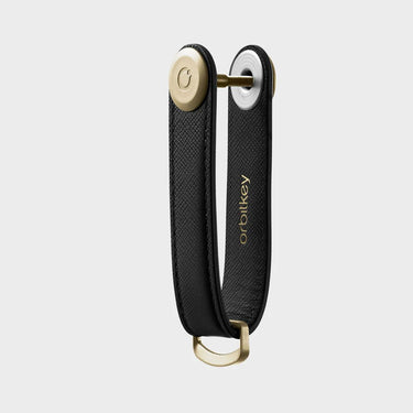PORTE-CLE SAFFIANO NOIR NOIR