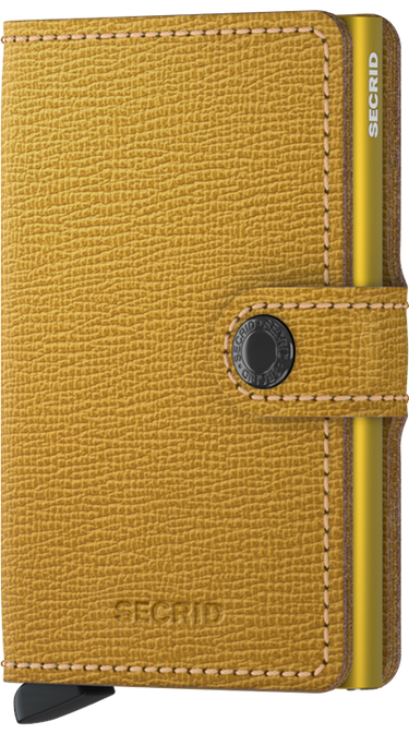 PORTE-FEUILLE MINIWALLET CRISPLE OCHRE OCHRE