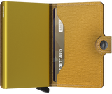PORTE-FEUILLE MINIWALLET CRISPLE OCHRE OCHRE
