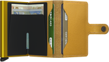 PORTE-FEUILLE MINIWALLET CRISPLE OCHRE OCHRE