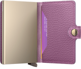 PORTE-FEUILLE MINIWALLET PEBBLE ROSE ROSE