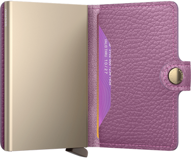 PORTE-FEUILLE MINIWALLET PEBBLE ROSE ROSE