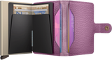 PORTE-FEUILLE MINIWALLET PEBBLE ROSE ROSE
