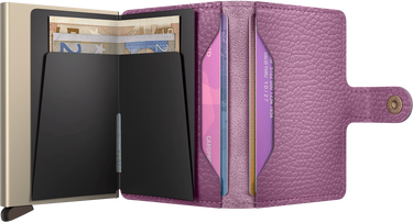 PORTE-FEUILLE MINIWALLET PEBBLE ROSE ROSE