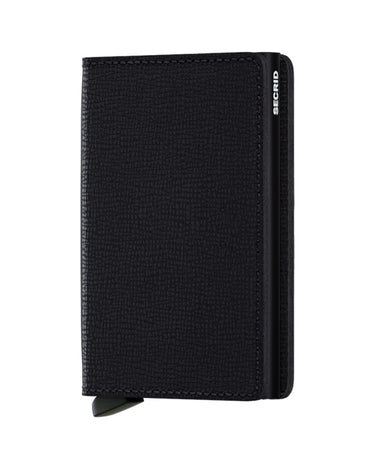 PORTE-FEUILLE SLIMWALLET CRISPLE NOIR NOIR