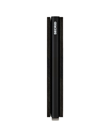 PORTE-FEUILLE SLIMWALLET CRISPLE NOIR NOIR