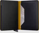 PORTE-FEUILLE SLIMWALLET MATTE NOIR NOIR
