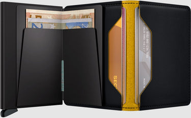 PORTE-FEUILLE SLIMWALLET MATTE NOIR NOIR