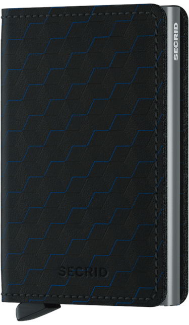 PORTE-FEUILLE SLIMWALLET OPTICAL NOIR NOIR