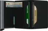 PORTE-FEUILLE SLIMWALLET OPTICAL NOIR NOIR