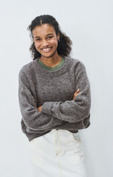 PULL FEMME AMPLE ML CR ANTHRACITE ANTHRACITE