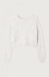 PULL FEMME AMPLE ML CR GRIS GRIS