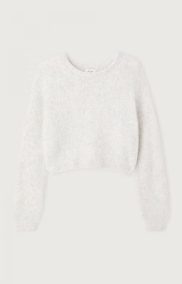 PULL FEMME AMPLE ML CR GRIS GRIS