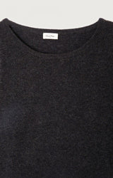 PULL FEMME BOULE ML COL BATEAU NOIR NOIR
