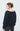 PULL FEMME BOULE ML COL BATEAU NOIR NOIR