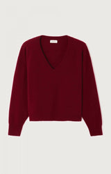 PULL FEMME BOULE ML CV BORDEAUX BORDEAUX