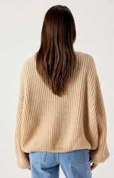 PULL FEMME CYROW BEIGE CLAIR CHINE BEIGE CLAIR CHINE