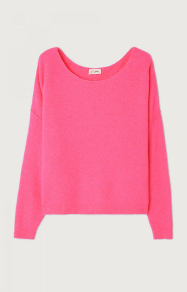 PULL FEMME DAMSVILLE ROSE FLUO ROSE FLUO