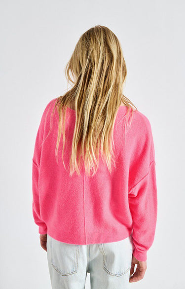PULL FEMME DAMSVILLE ROSE FLUO ROSE FLUO