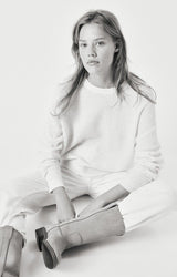 PULL FEMME OUITY MASTIC CHINE MASTIC CHINE