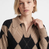 Pull Artlove Fleline jacquard beige – vue 2