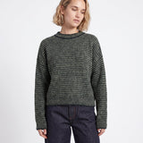 Pull Artlove Lunisse maille chinée vert – vue 2