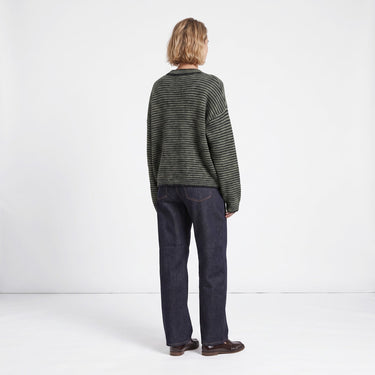 Pull Artlove Lunisse maille chinée vert – vue 3