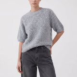 Pull Artlove Lycie manches ballon gris – vue 2