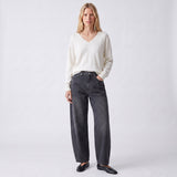 Pull Artlove Sandie col V crème
