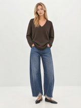 Pull Berenice Mings marron ailes au dos – vue 4